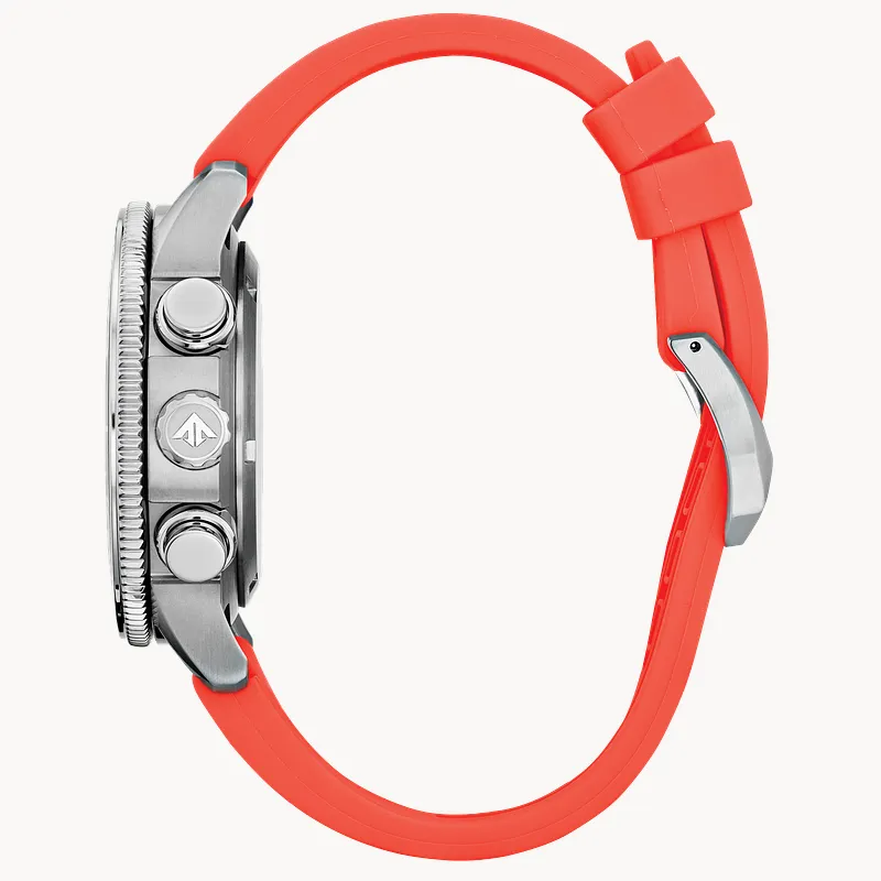 Promaster Sailhawk Black Dial Polyurethane Strap JR4061 00F CITIZEN